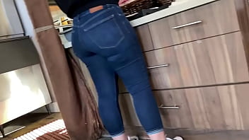 ass tight jeans hips