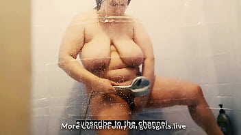 sister in the shower