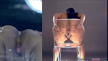 see through chair