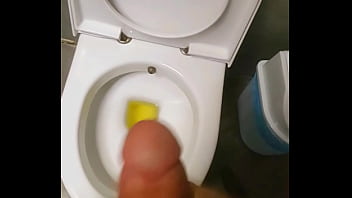 public masturbation in toilet