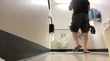 girly public toilet farts