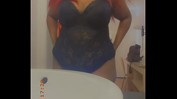 bbw in lingerie