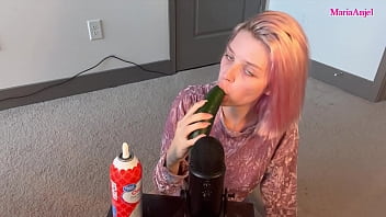 asmr cucumber