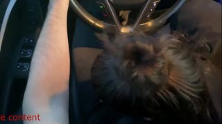 while he is driving