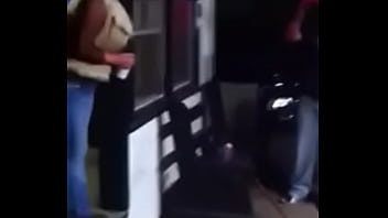 flashing biker
