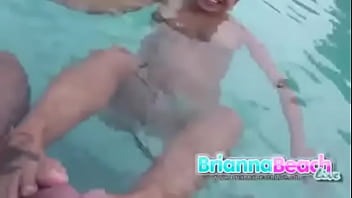 pool footjob