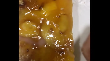 cum on cake