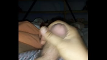 cumming fat guy