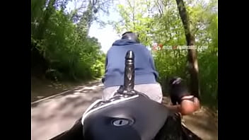 dildo moto riding