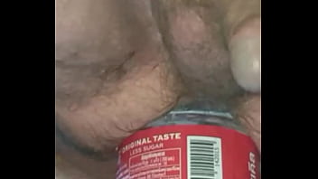 coke bottle in ass6