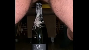 nal champagne bottle fucking