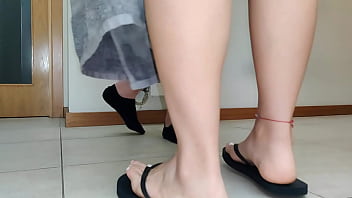 wife and delivery man