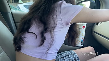 piss car while
