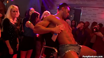 black stripper grinding