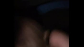 horny gf car blowjob