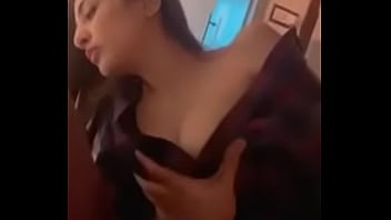 boobs pressed in bus