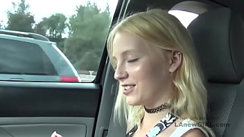 blonde gets cunt cropped