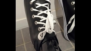 latex shoes