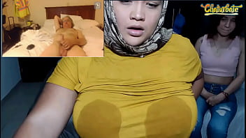 girl drinks camgirl