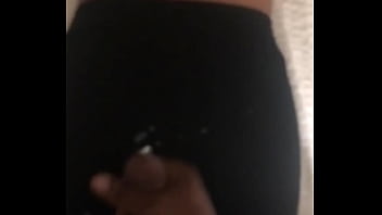 yoga pants pov ebony