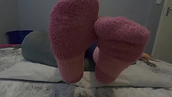 sock foot worship