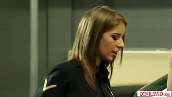 policewoman masturbating