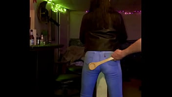 paddled in jeans