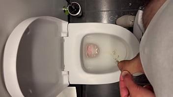 public piss toilet girl