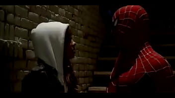 spiderman blowjob