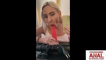 hot blond whore anal