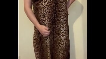 leopard print dress