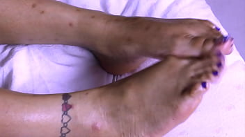 black feet foot job