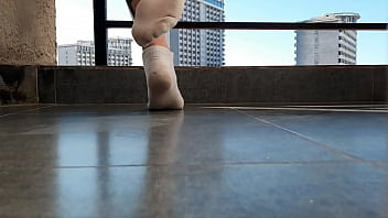 her white socks