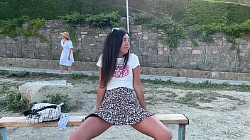real grope upskirt public
