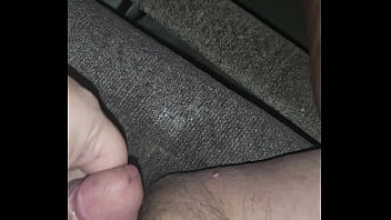 jerking tiny dick public