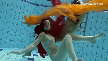 underwater lesbian swimsuitq pool