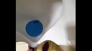 pissing in public toilet