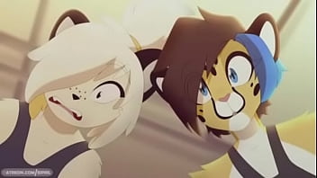 furry anime cum