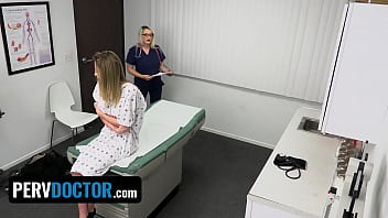 female doctor exams female