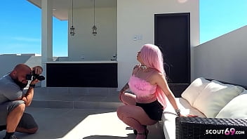 dildofick auf balkon