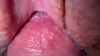 creamy juice in mouth