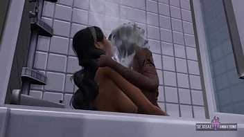 girlfriends poop together