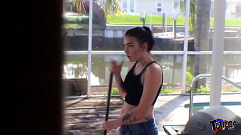 teen friends father pool