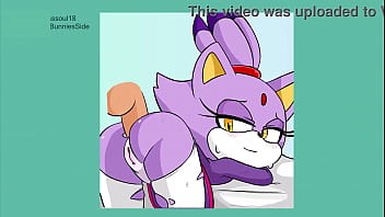 blaze the cat sonic