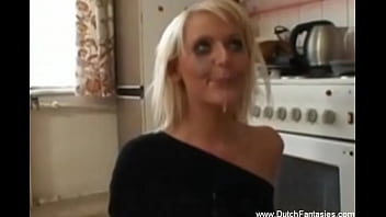blow job european blond