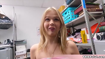 sally petite blonde machine