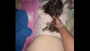 mexican girl taking shit