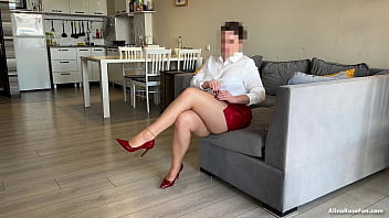 cum leggings domination