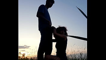 silhouette blowjob