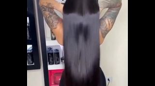 long hair fetish